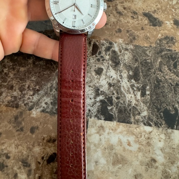 Hugo Boss Classic Silver Colored/ Leather 44mm - Picture 7 of 8